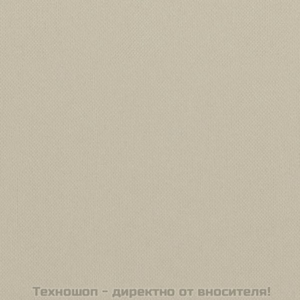 Балконски параван, бежов, 90x300 см, оксфорд плат