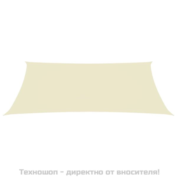 Платно-сенник, Оксфорд текстил, правоъгълно, 5x7 м, кремаво