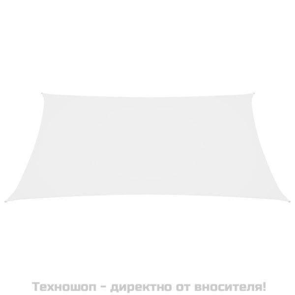 Платно-сенник, Оксфорд плат, правоъгълно, 5x7 м, бяло