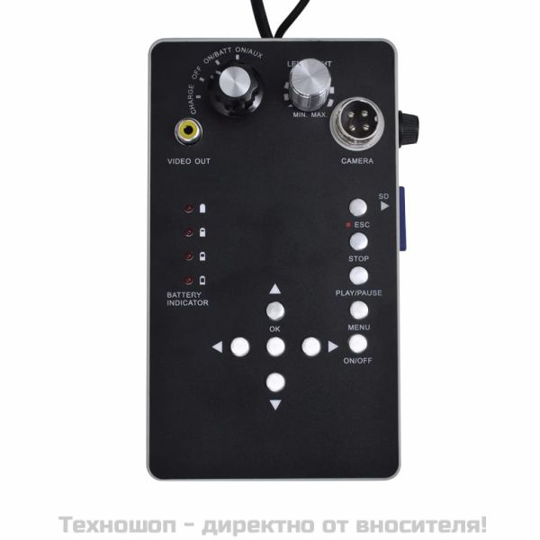 Камера за инспектиране на тръби, 30 м, с DVR контролна кутия