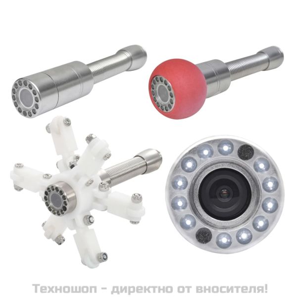 Камера за инспектиране на тръби, 30 м, с DVR контролна кутия