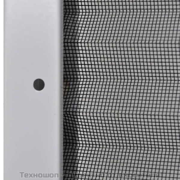 Алуминиев плисе комарник за прозорци, 80x100 см