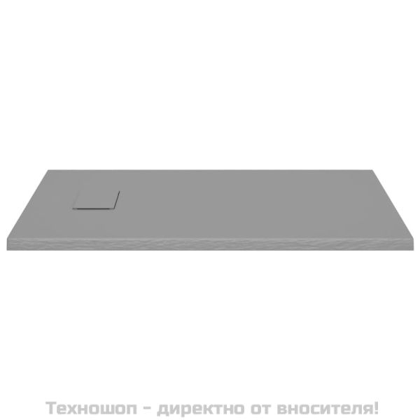 Душ корито, SMC, сиво, 100x70 см