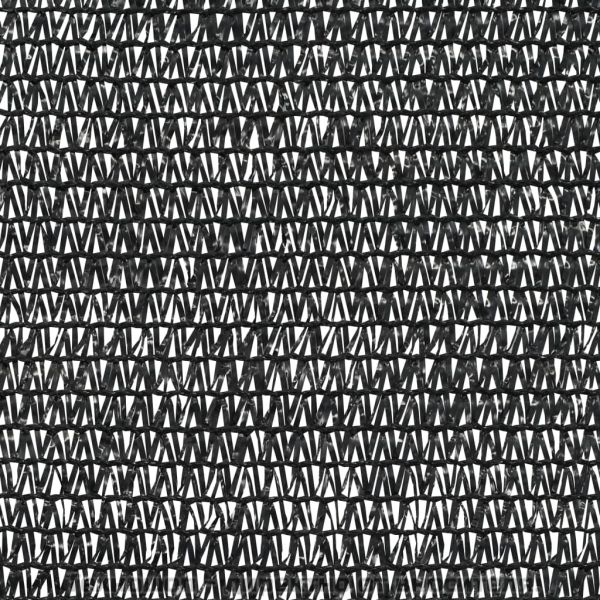 Засенчваща мрежа черна 2x10 м HDPE 75 г/м²