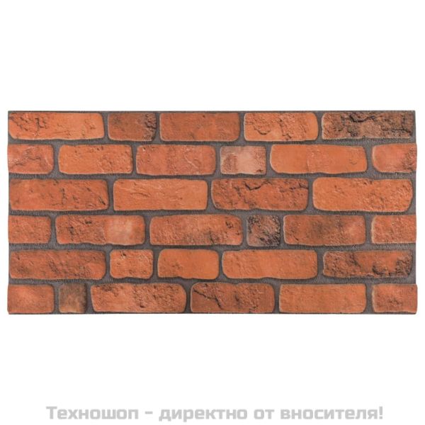 3D стенни панели, тухлен дизайн, теракота, 10 бр, EPS