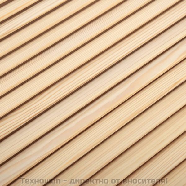 Врата за шкаф с решетен дизайн 61,5x49,4 см борово дърво масив