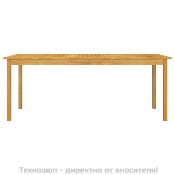 Градински трапезен комплект, 7 части, сив