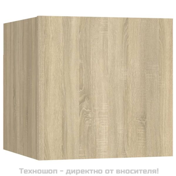 Комплект ТВ шкафове от 5 части, дъб сонома, инженерно дърво