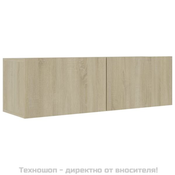 Комплект ТВ шкафове от 5 части, дъб сонома, инженерно дърво