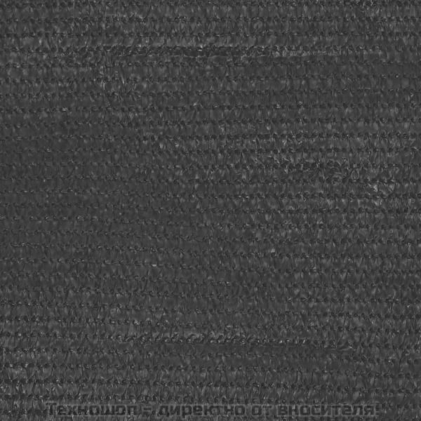 Килим за палатка, 200x200 см, антрацит