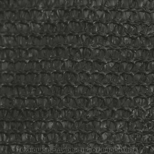 Платно-сенник, 160 г/м², антрацит, 2,5x4,5 м, HDPE