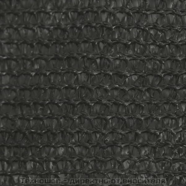 Платно-сенник, 160 г/м², антрацит, 3,5x5 м, HDPE