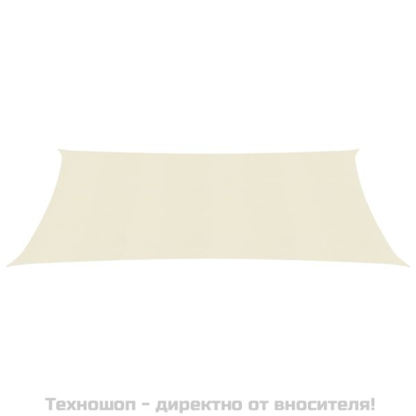 Платно-сенник, 160 г/м², кремаво, 5x6 м, HDPE