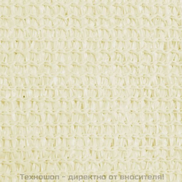 Платно-сенник, 160 г/м², кремаво, 5x6 м, HDPE