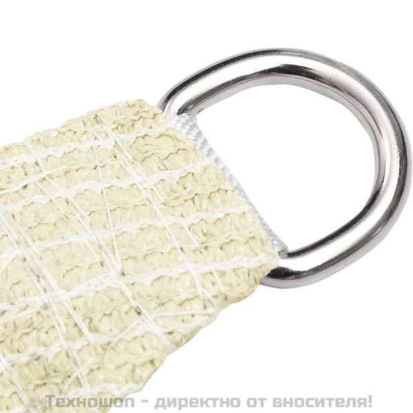 Платно-сенник, 160 г/м², кремаво, 5x6 м, HDPE