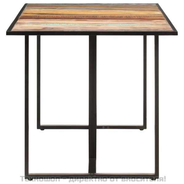 Трапезна маса, 160 см, регенерирано дърво масив