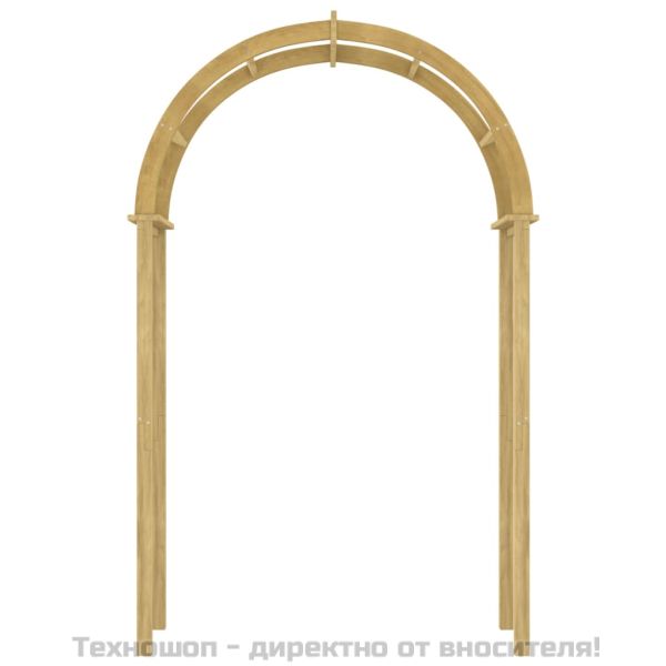 Арка, 141x97x243 см, импрегниран бор масив