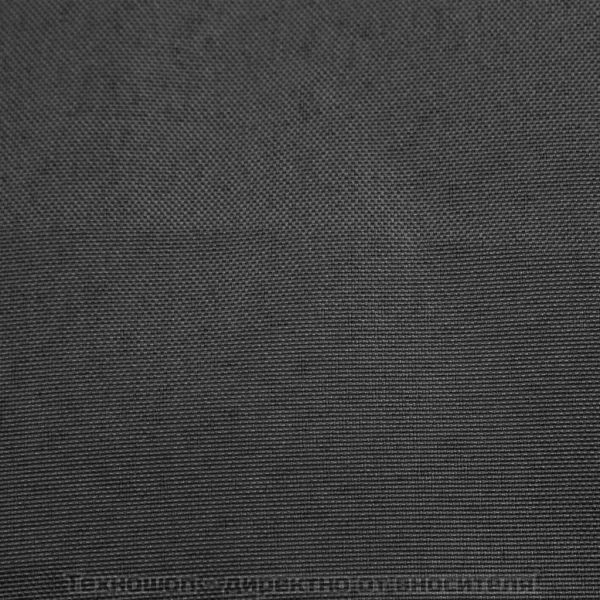 Градински среден диван с възглавници антрацит, борово дърво