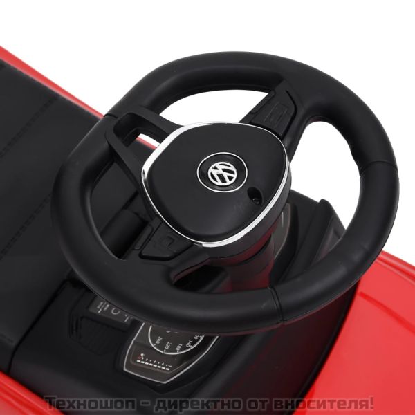 Кола за бутане Volkswagen T-Roc, червена