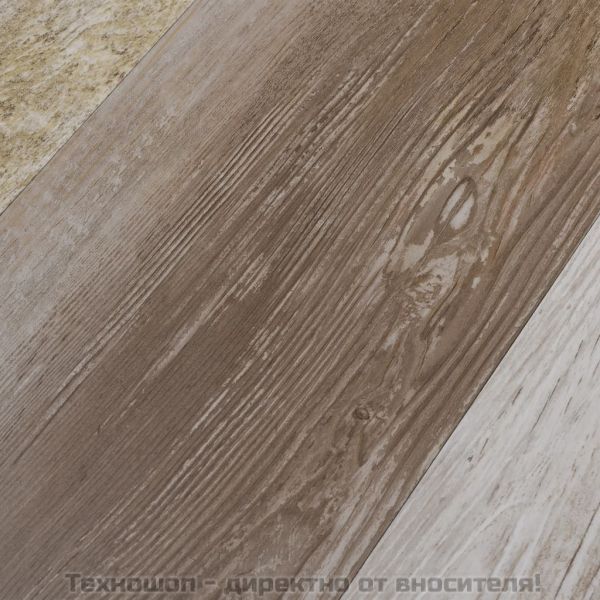 Самозалепващи подови дъски от PVC 5,21 м² 2 мм промито дърво