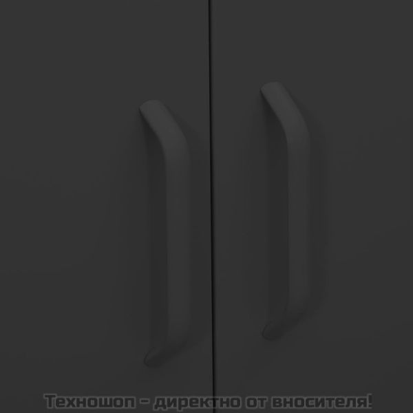 Шкаф за съхранение, антрацит, 80х35х101,5 см, стомана