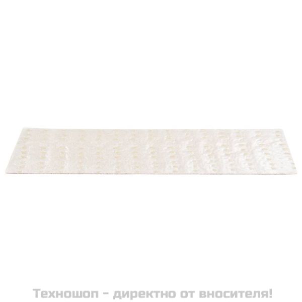 Изтривалки за стълби, самозалепващи се, 15 бр., 76x20 см, светлокафяви, правоъгълни