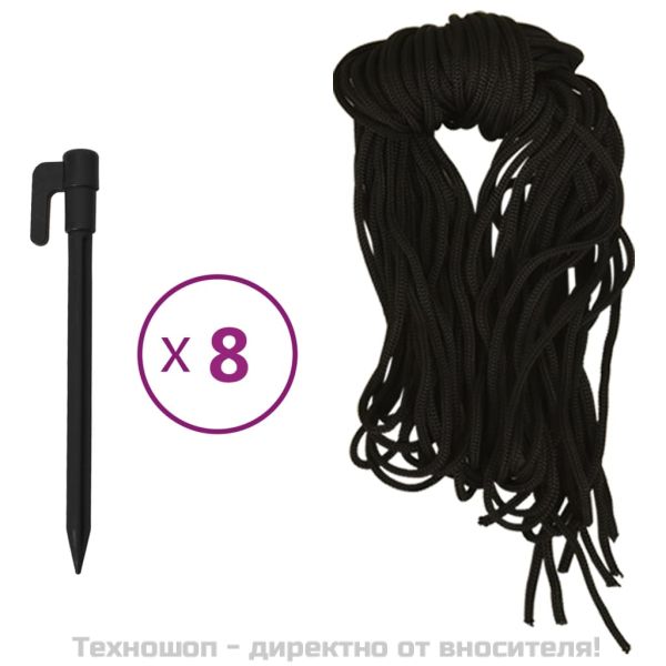 Надуваем снежен човек с LED 250 см