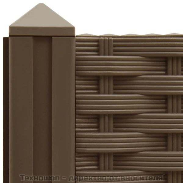 Повдигната леха, 80x80x38 см, полипропилен