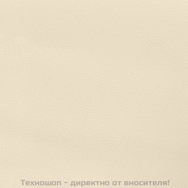 Рамка за легло с пружини кремава 90x190 см изкуствена кожа