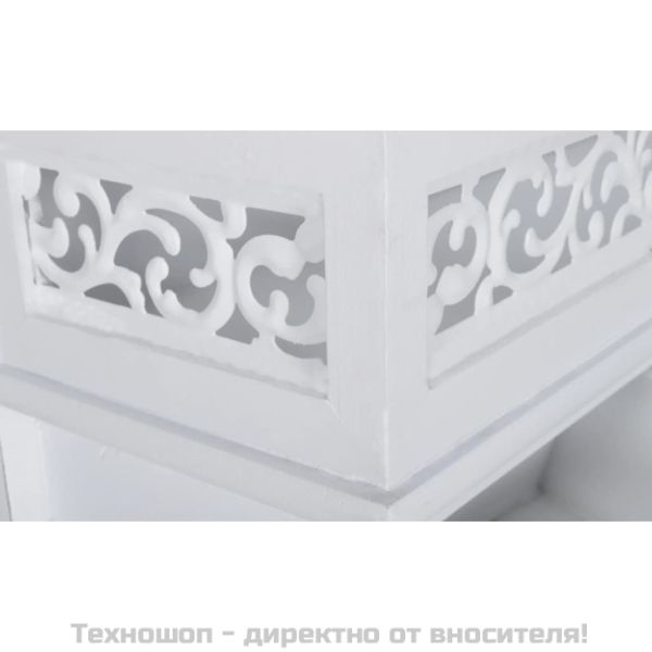 Стенен рафт закачалка с 3 чекмеджета и 2 куки