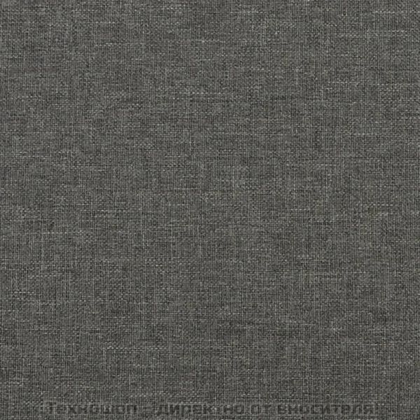 Матрак за легло с покет пружини тъмносив 140x200x20 см плат