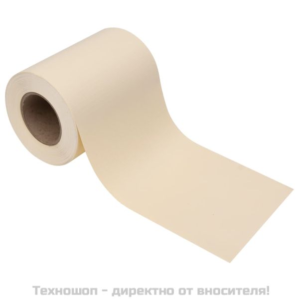 Лента за покриване на огради, PVC, 35x0,19 м, кремава