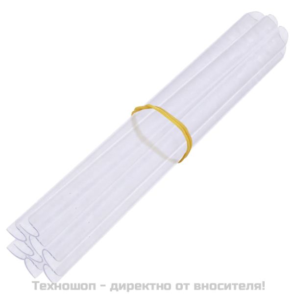 Лента за покриване на огради, PVC, 35x0,19 м, кремава