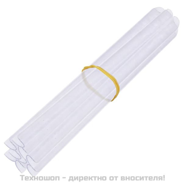 Лента за покриване на огради, PVC, 35x0,19 м, бяла