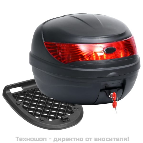 Горен куфар за мотор, 35 л, за една каска