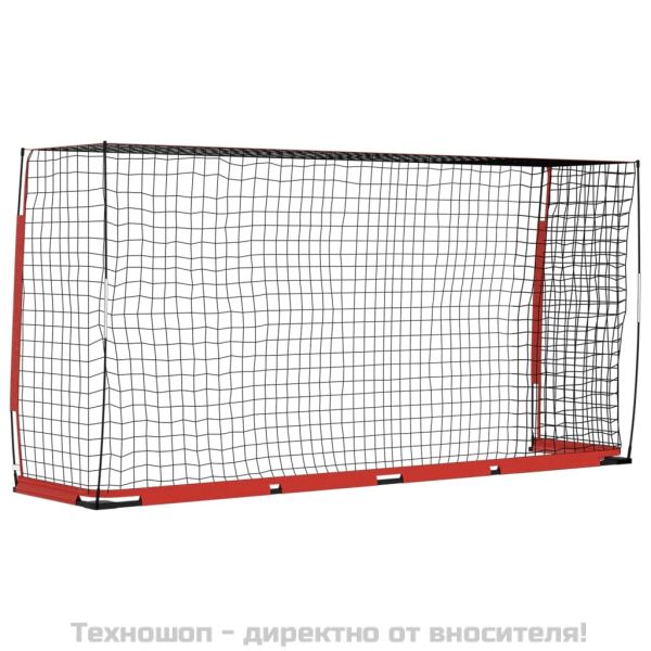 Футболна врата, 366,5x91x183 см, стомана