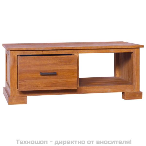 ТВ шкаф, 90x50x37 cм, тиково дърво масив