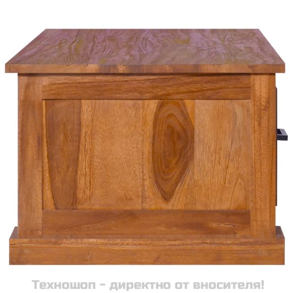 ТВ шкаф, 90x50x37 cм, тиково дърво масив