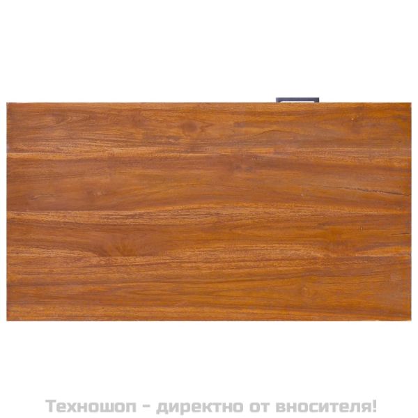 ТВ шкаф, 90x50x37 cм, тиково дърво масив