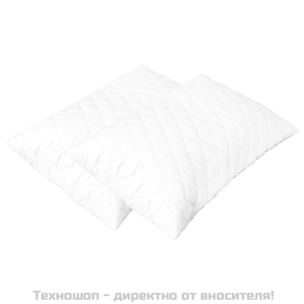 Възглавници, 2 бр, 60x40x14 см, мемори пяна