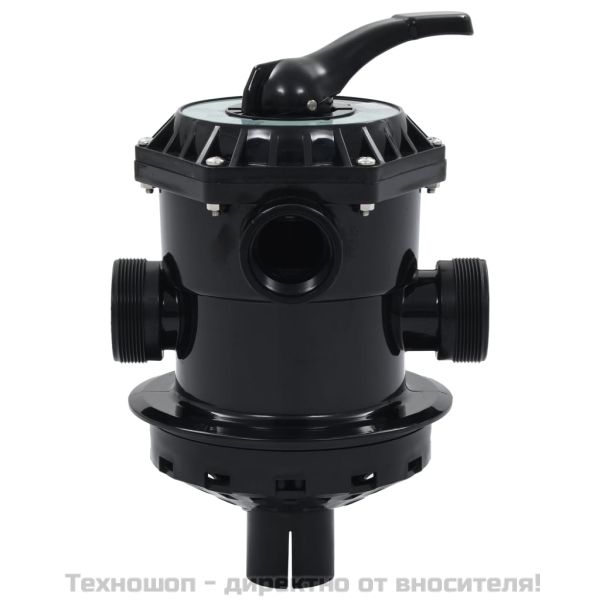 Многопътен вентил за пясъчен филтър ABS 1,5" 6-пътен