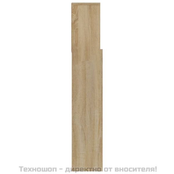 Табла за легло тип шкаф, дъб сонома, 180x19x103,5 см