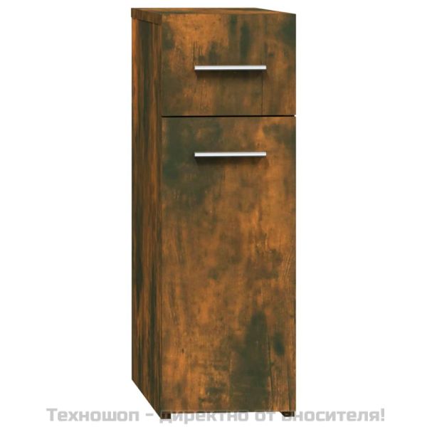 Аптекарски шкаф, опушен дъб, 20x45,5x60 см, инженерно дърво