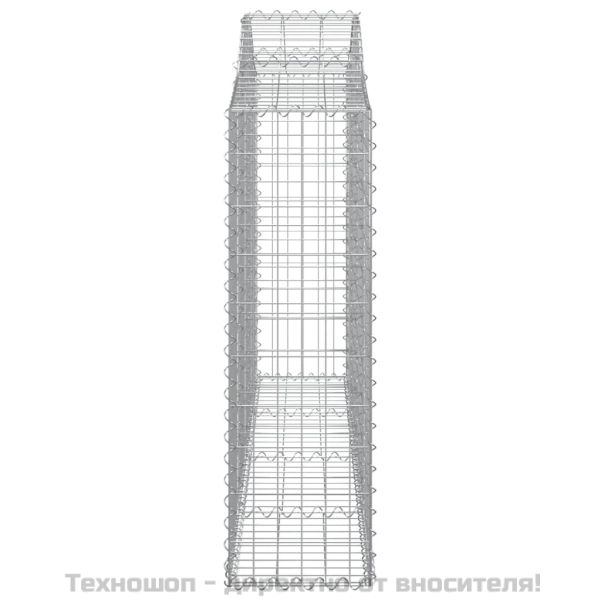 Габионни кошници арка 5 бр 200x30x100/120 см поцинковано желязо