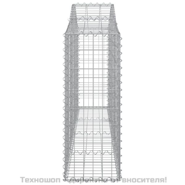 Габионни кошници арка 20 бр 200x30x80/100 см поцинковано желязо
