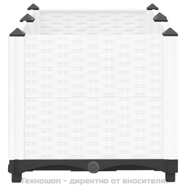 Повдигната леха, 80x40x38 см, полипропилен