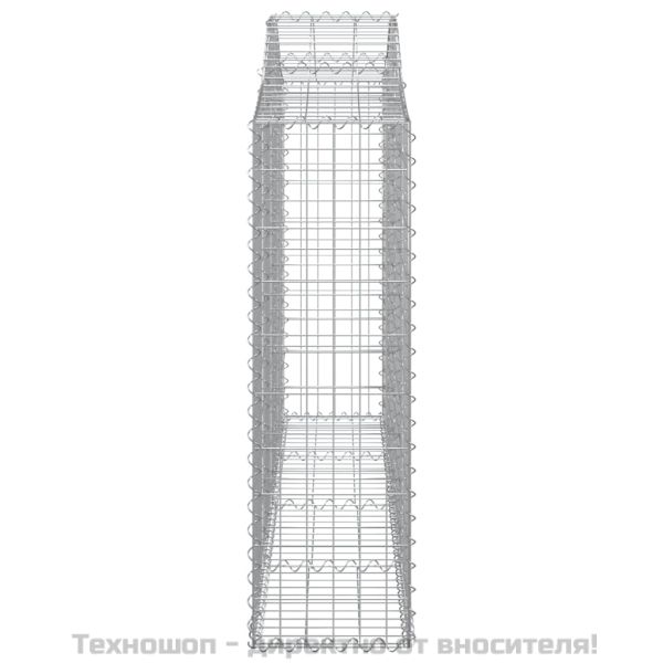Габионни кошници арка 25 бр 200x30x100/120см поцинковано желязо
