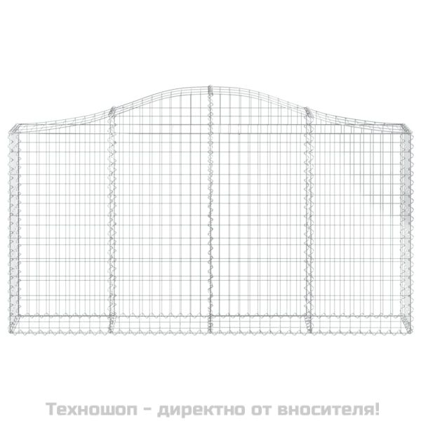 Габионни кошници арка 30 бр 200x30x100/120см поцинковано желязо