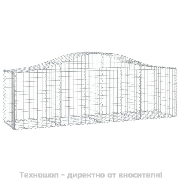 Габионни кошници арка 20 бр 200x50x60/80 см поцинковано желязо