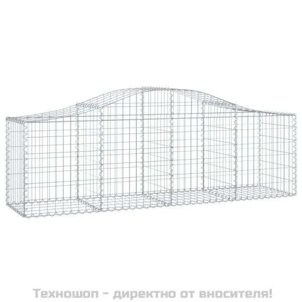 Габионни кошници арка 12 бр 200x50x60/80 см поцинковано желязо